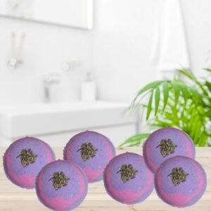 Lavender Bath Bombs, Bath Bombs, Bath soak, Fizz and foam, bath fizz