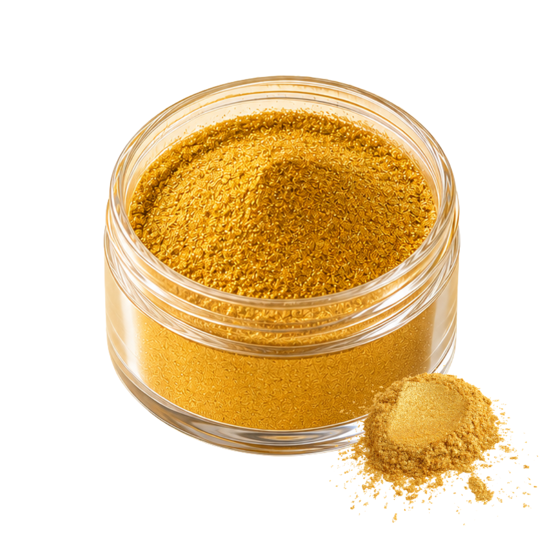 Gold mica pigment powder, cp soap colour, soap colour, mica colours, mica pigments, bath bombs colour