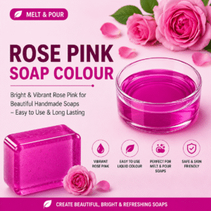 Rose Pink Soap Colour