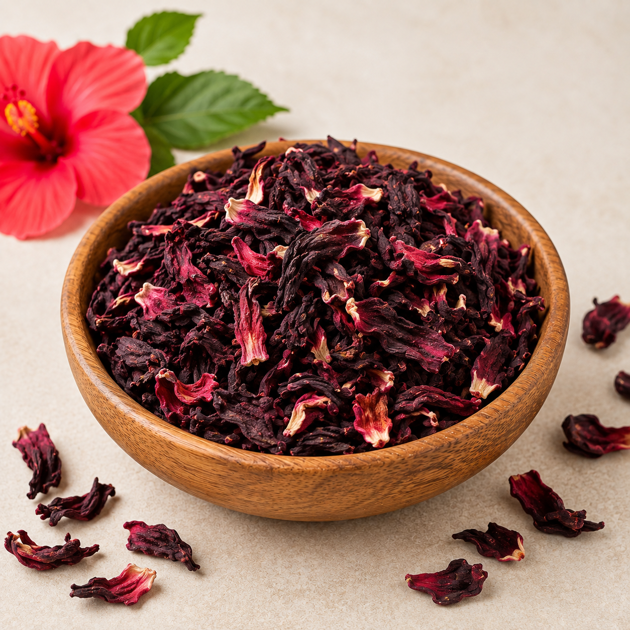 Dried Hibiscus Flowers