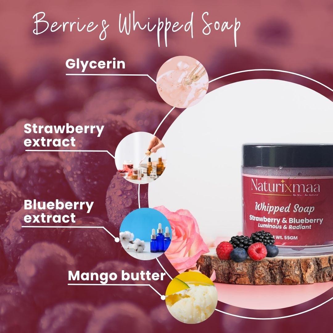 Berries Whipped Soap