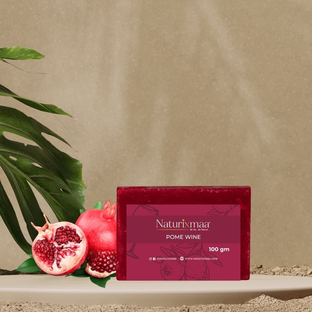 red pome wine soap